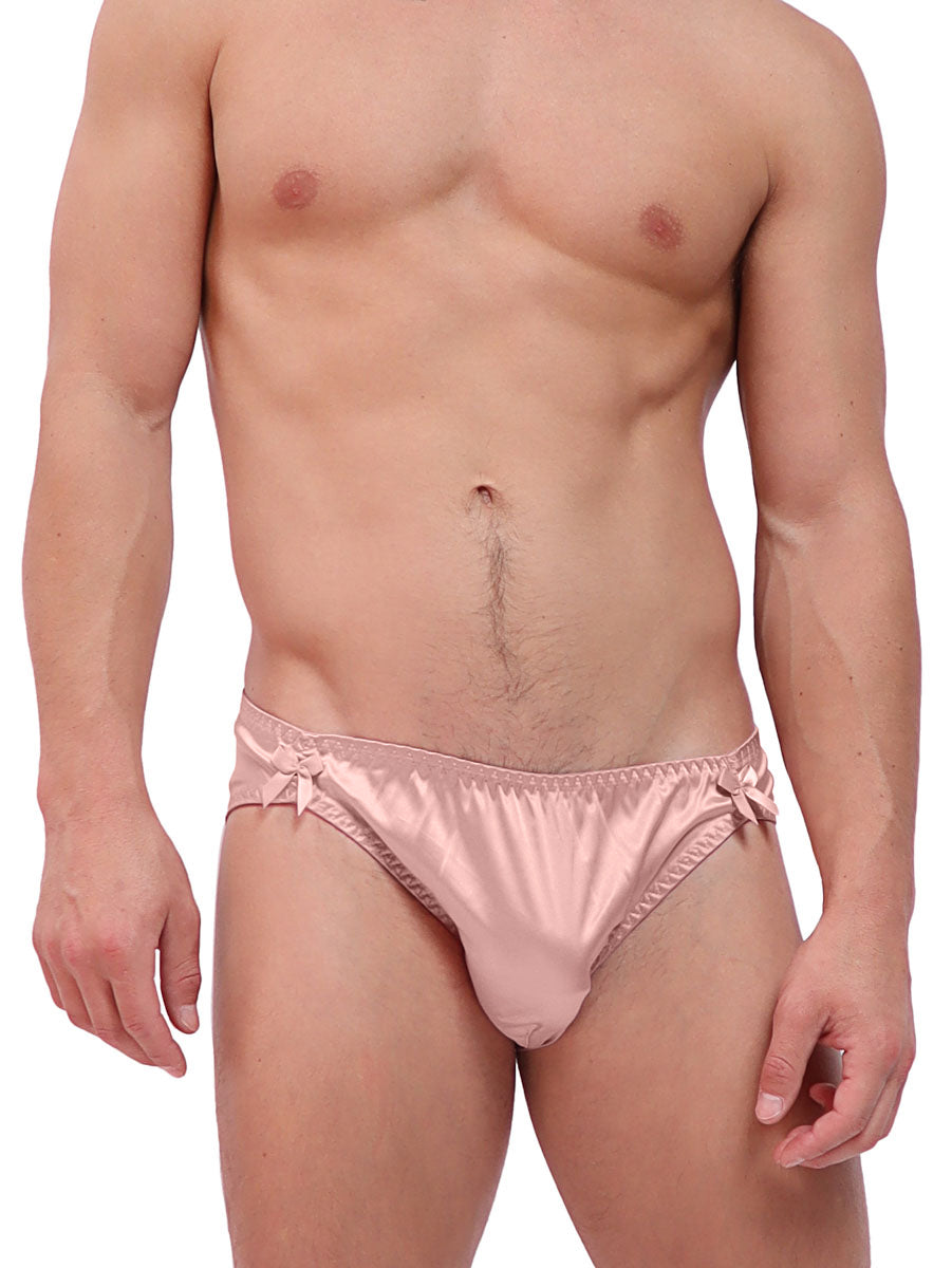 men's pink silk panties - XDress