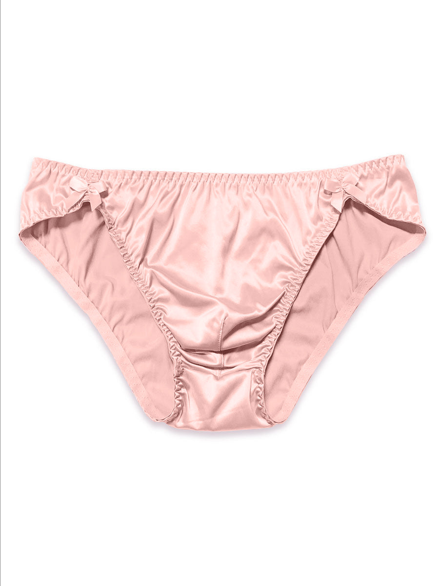 men's pink silk panties - XDress