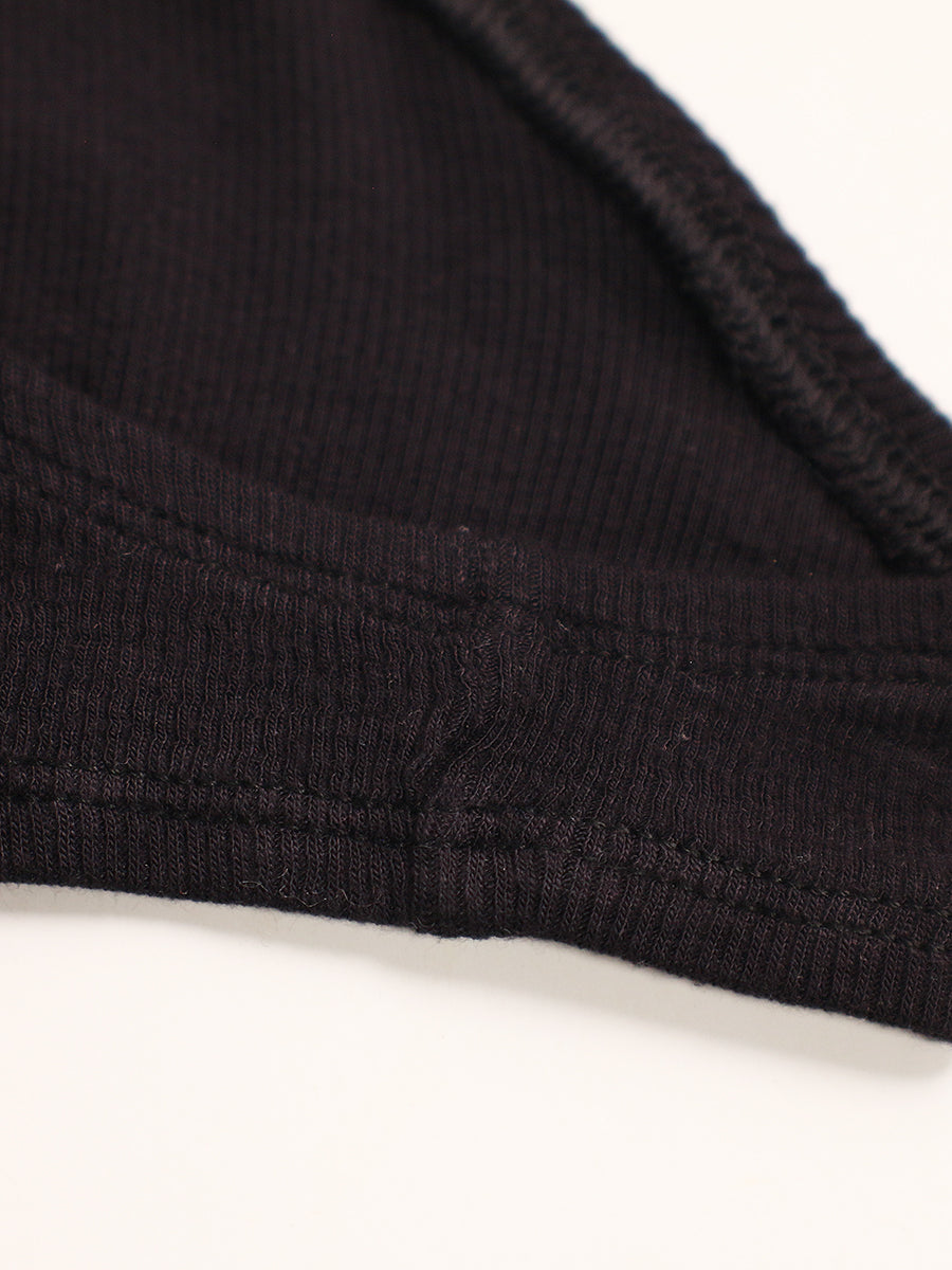 men's black ribbed briefs - XDress