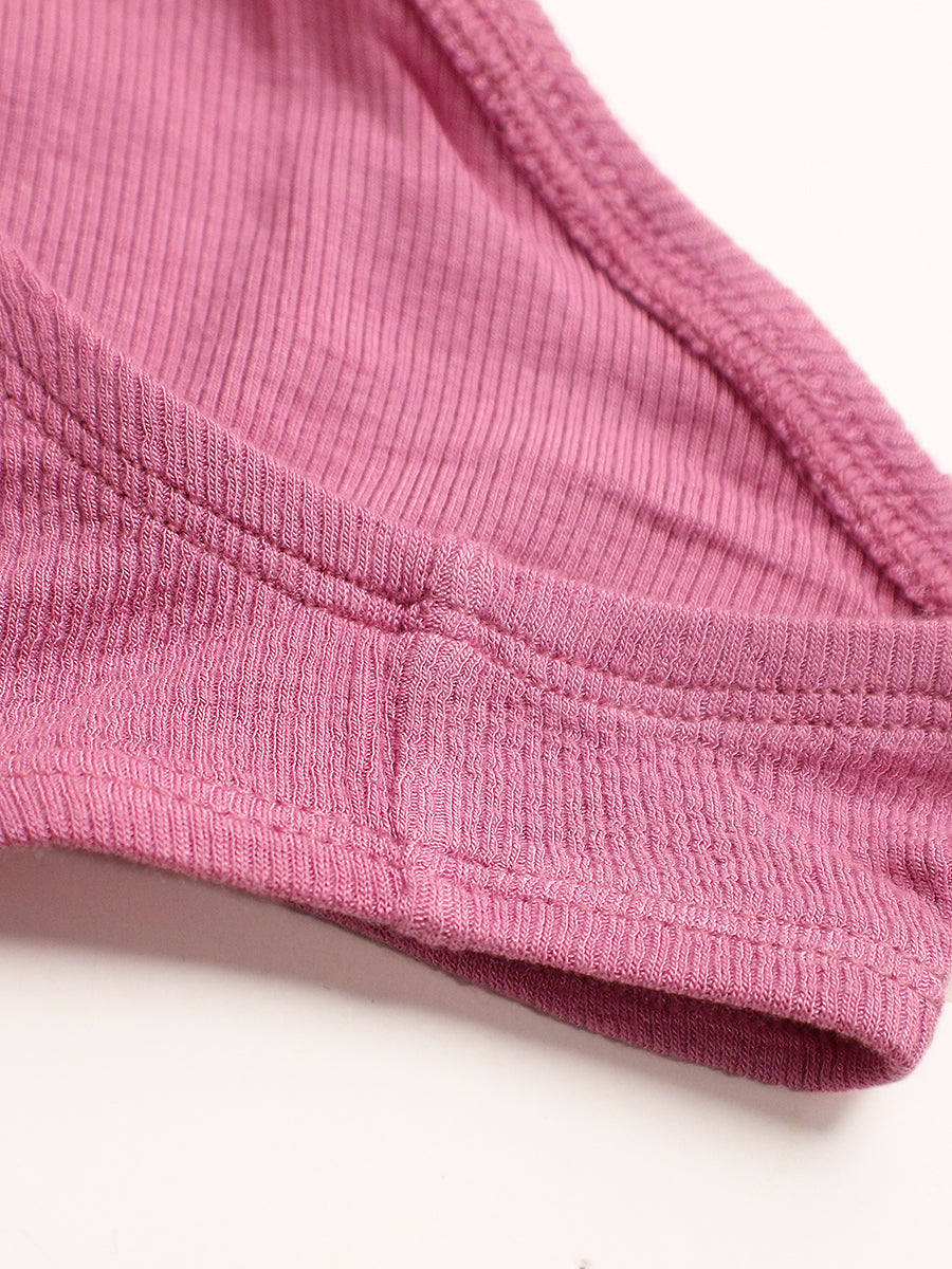men's pink ribbed briefs - XDress