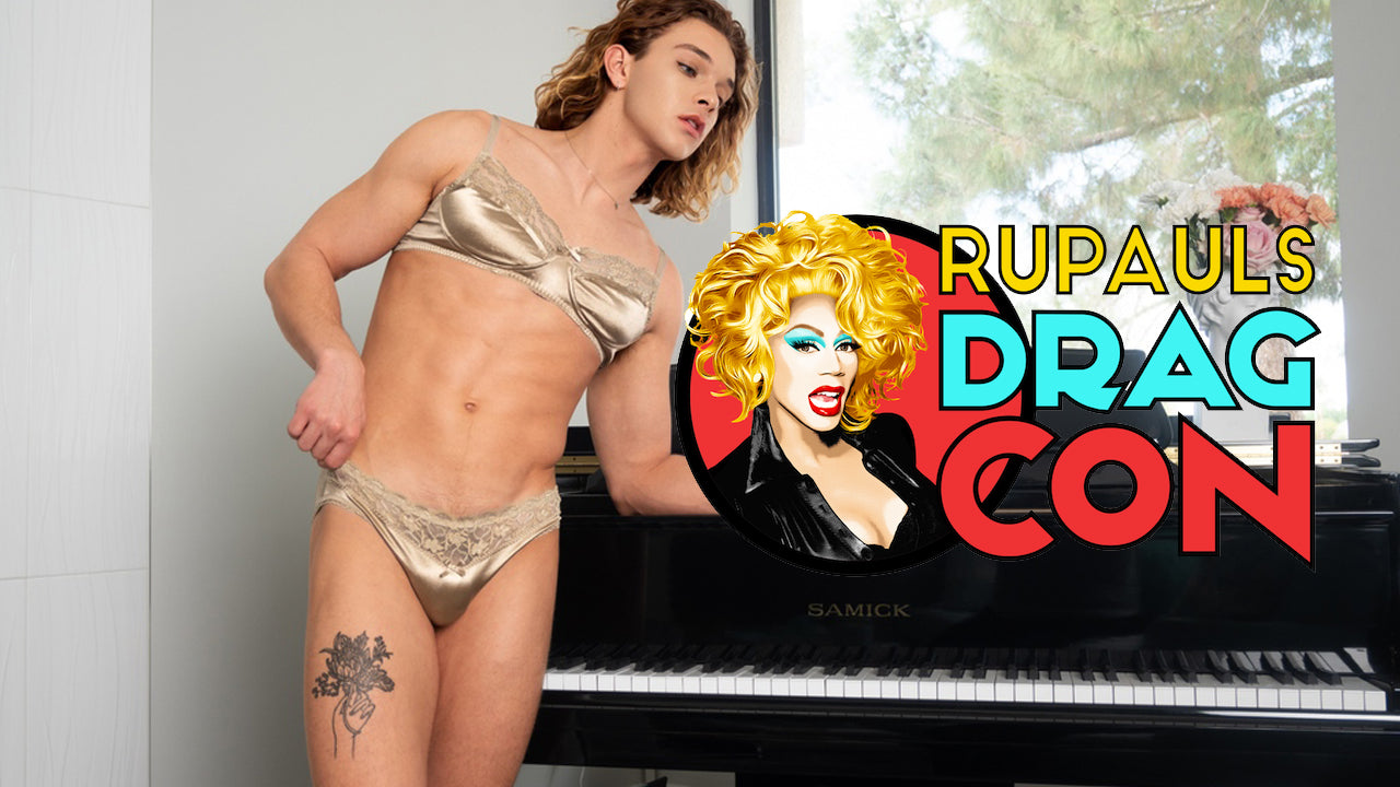 Is wearing men’s lingerie a form of drag?