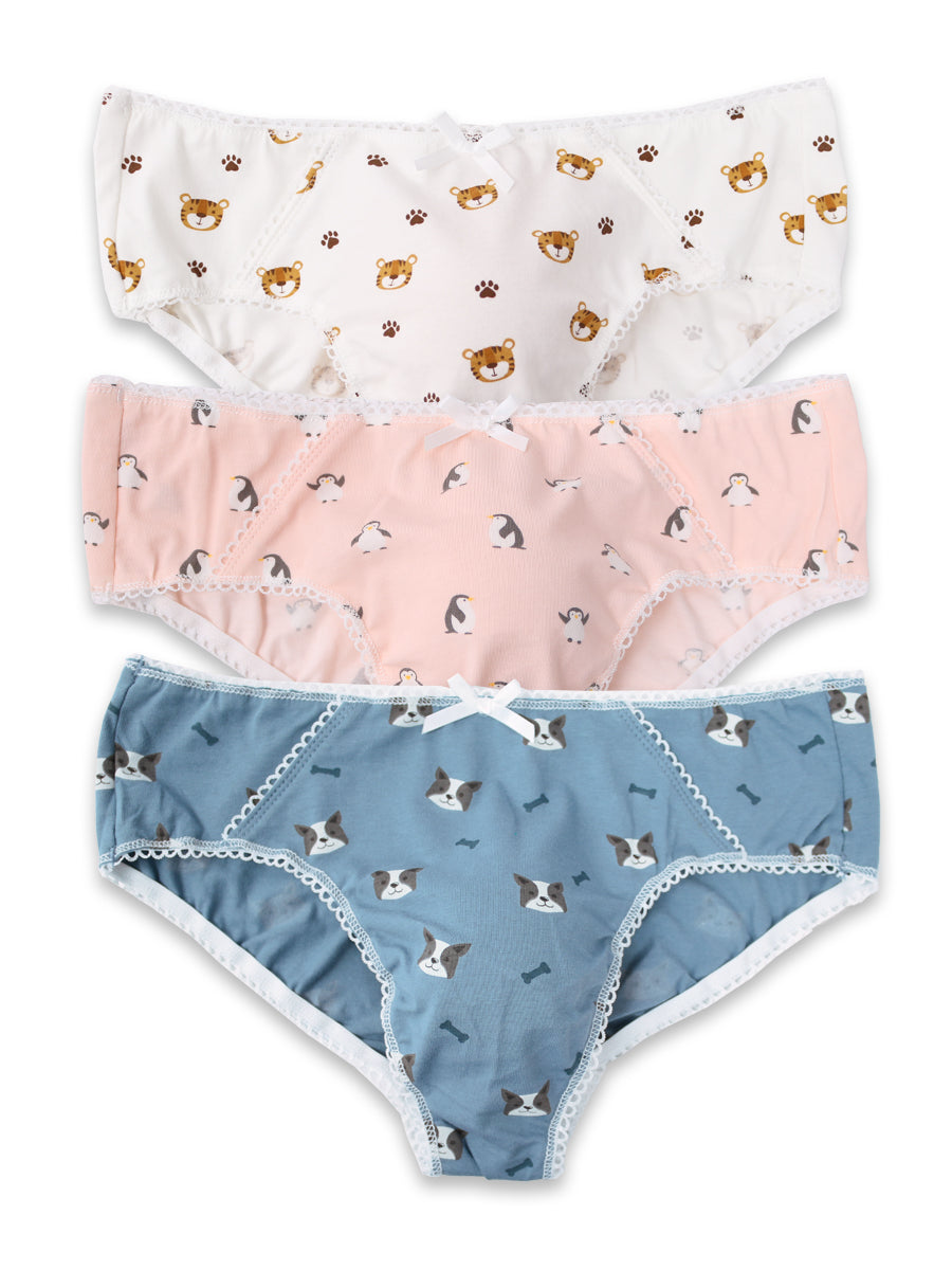 men's cotton print panties pack - XDress