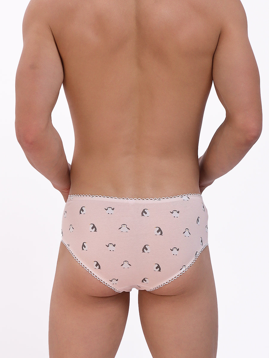 men's cotton print panties pack - XDress