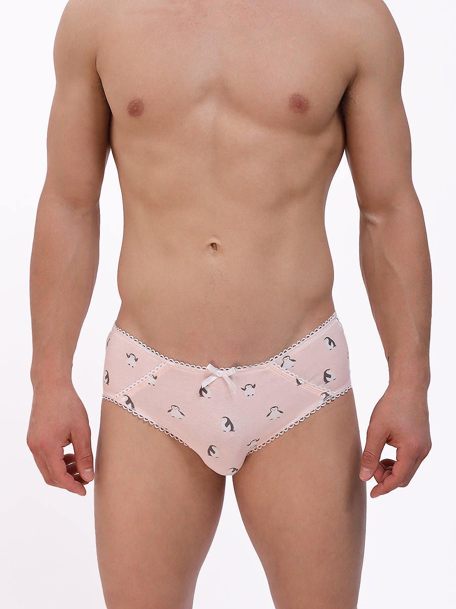 men's cotton print panties pack - XDress