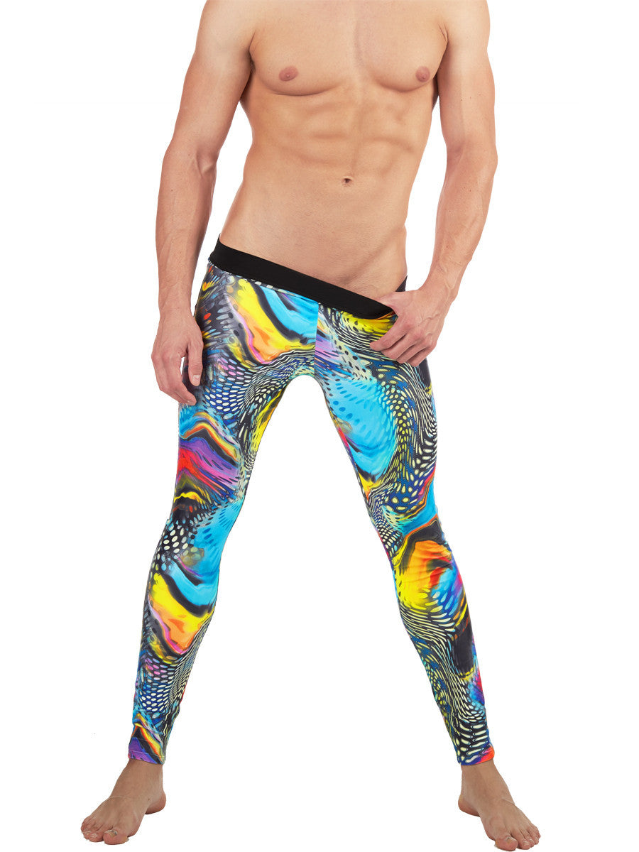 The Space Grunge Leggings - 2X only! Psychedelic