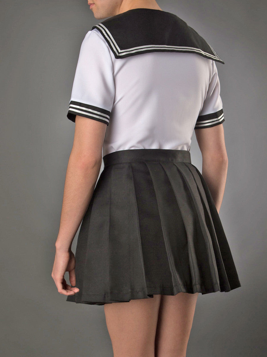 Men's Little Japanese school girl crossdressing uniform costume