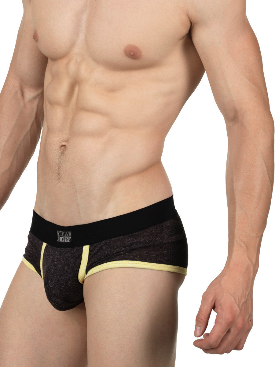 Linen Boxer Brief Charcoal