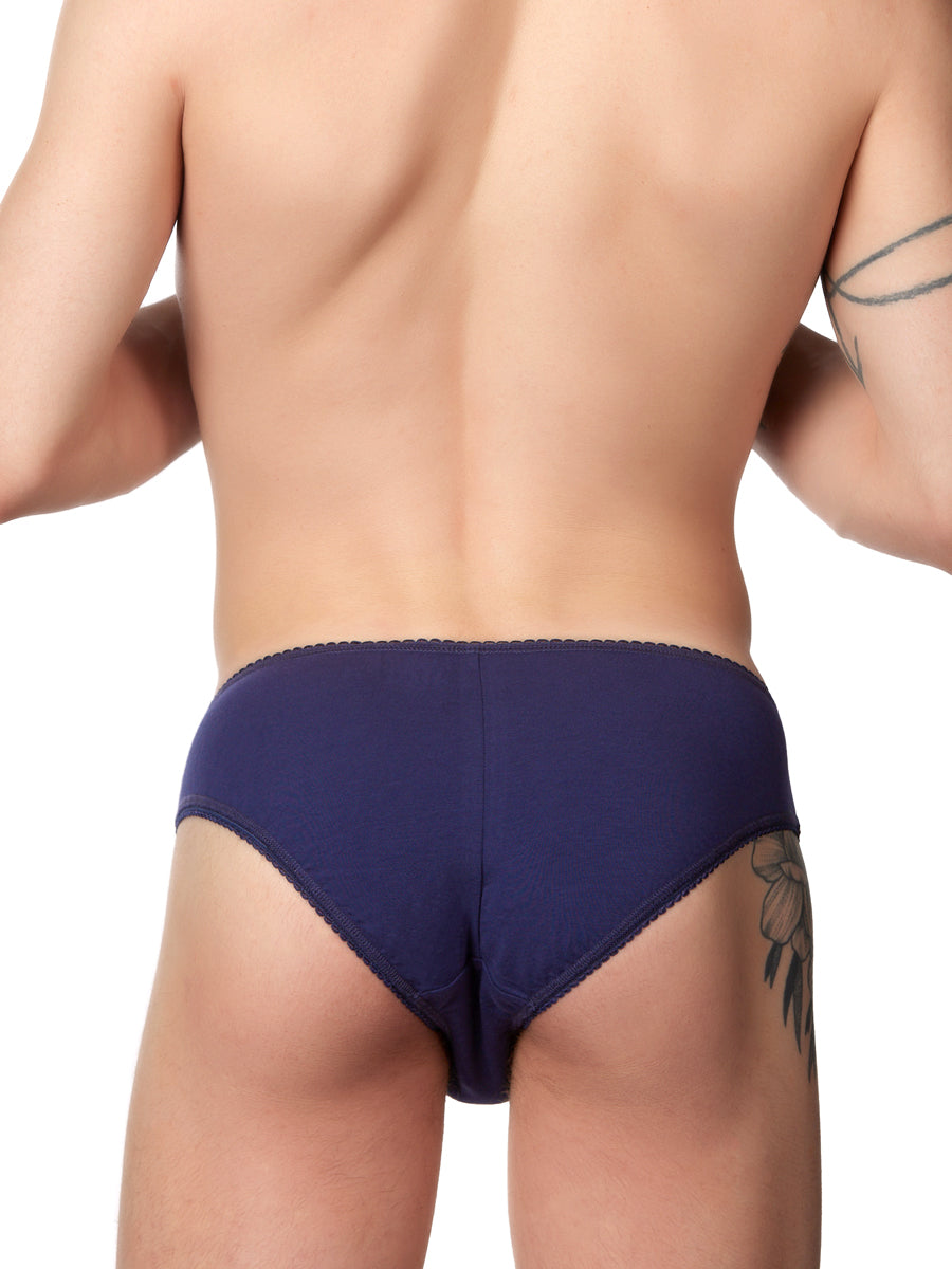 Navy Organic Cotton Panty