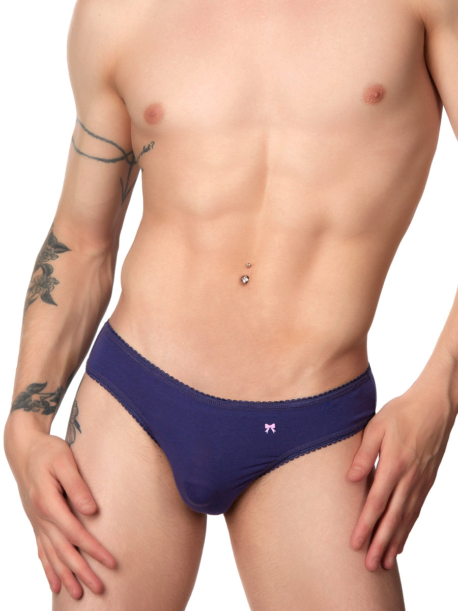 Navy Organic Cotton Panty