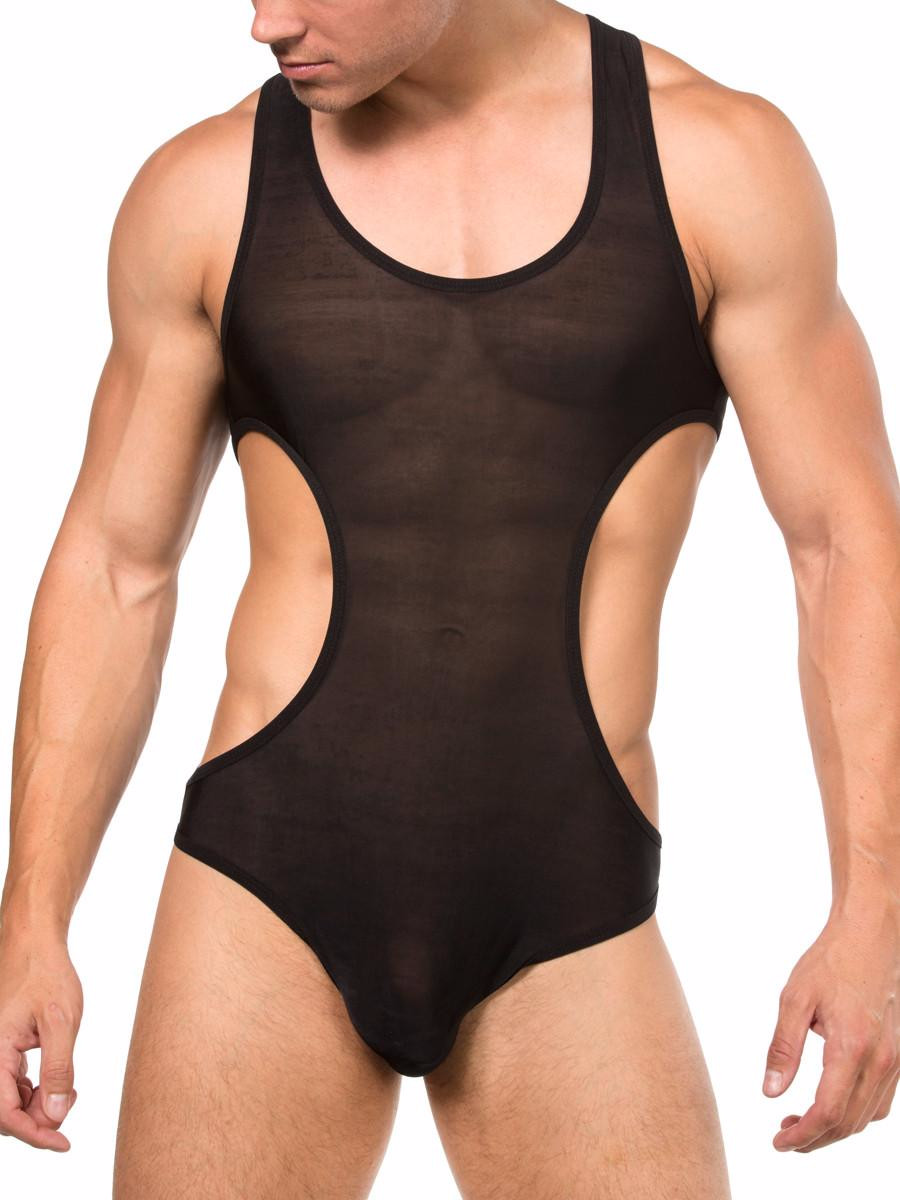 Cutaway Mesh Bodysuit