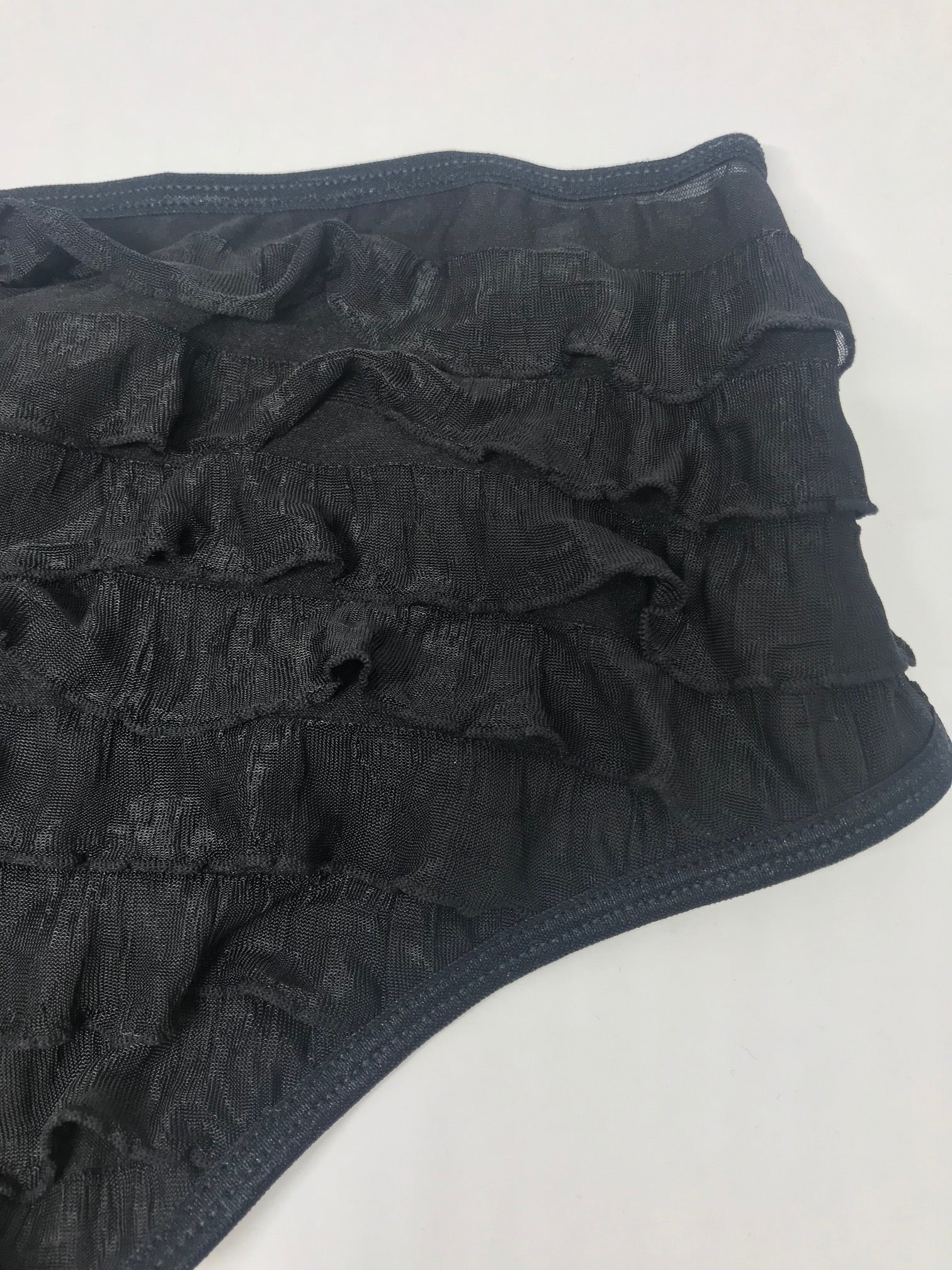 Black Ruffle Panty