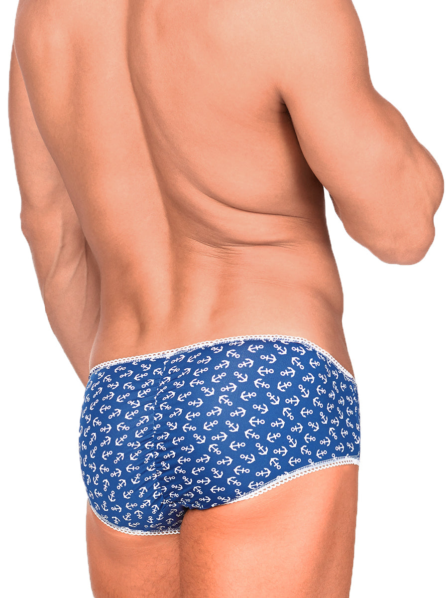 Men's Anchor Pattern Panties