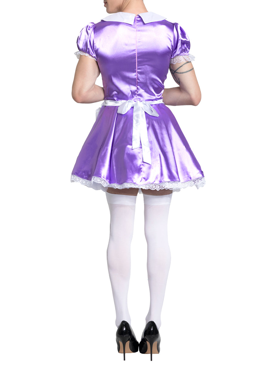 Men's purple Maid Dress