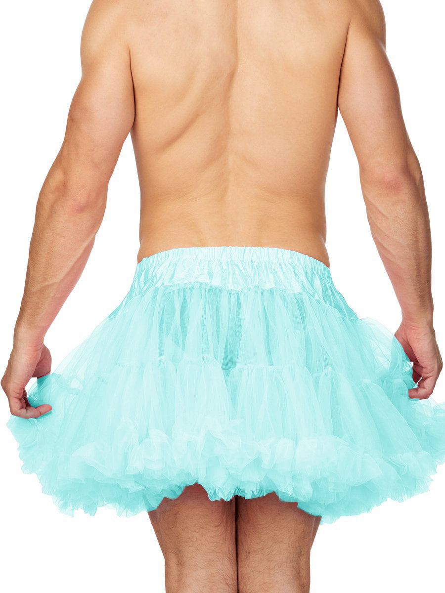 Unisex blue mesh petticoat