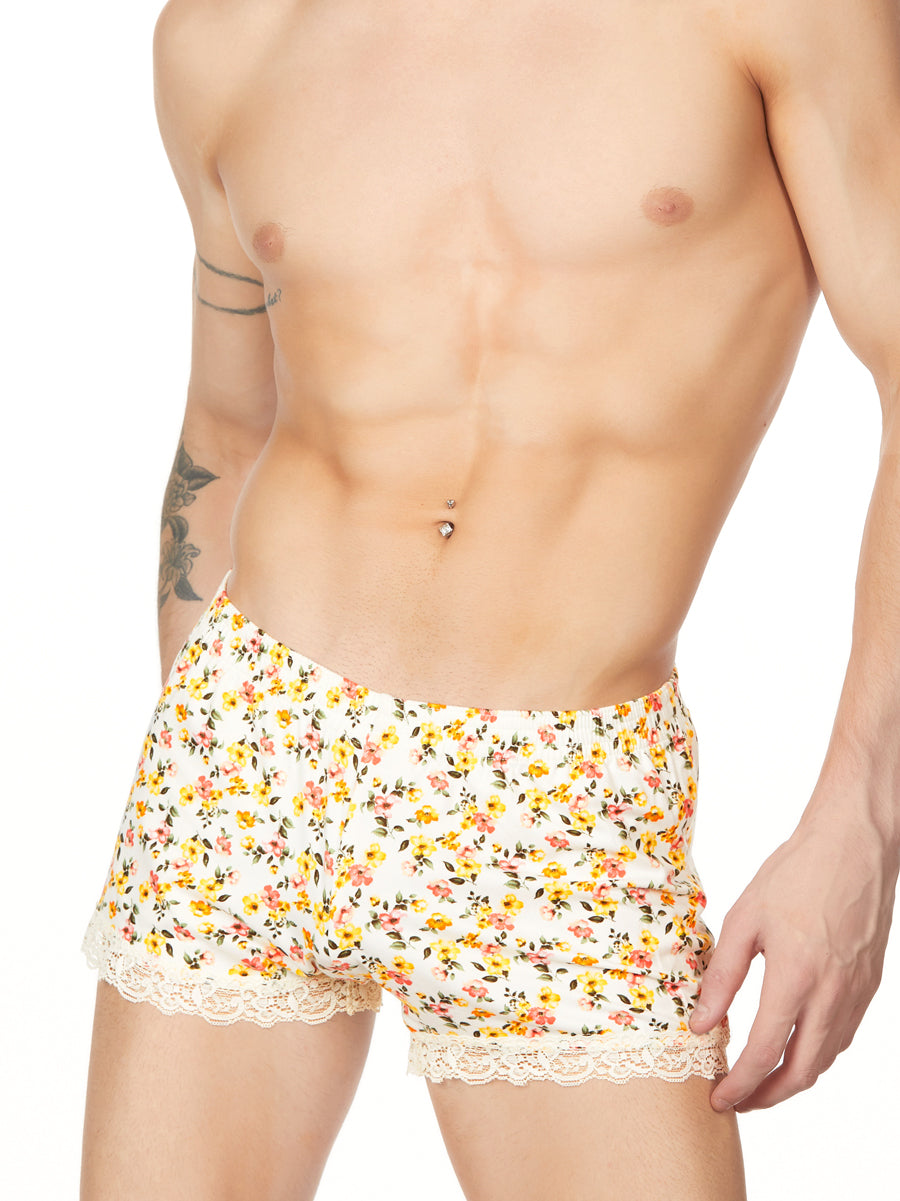 Men's floral print shorts