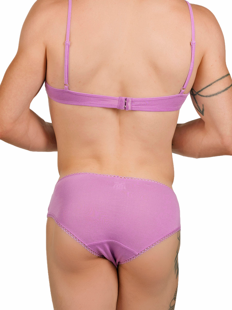  men's purple modal bra - XDress