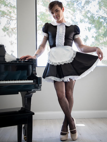 Men's French Maid Dress - Cosplay Dresses for Men - XDress