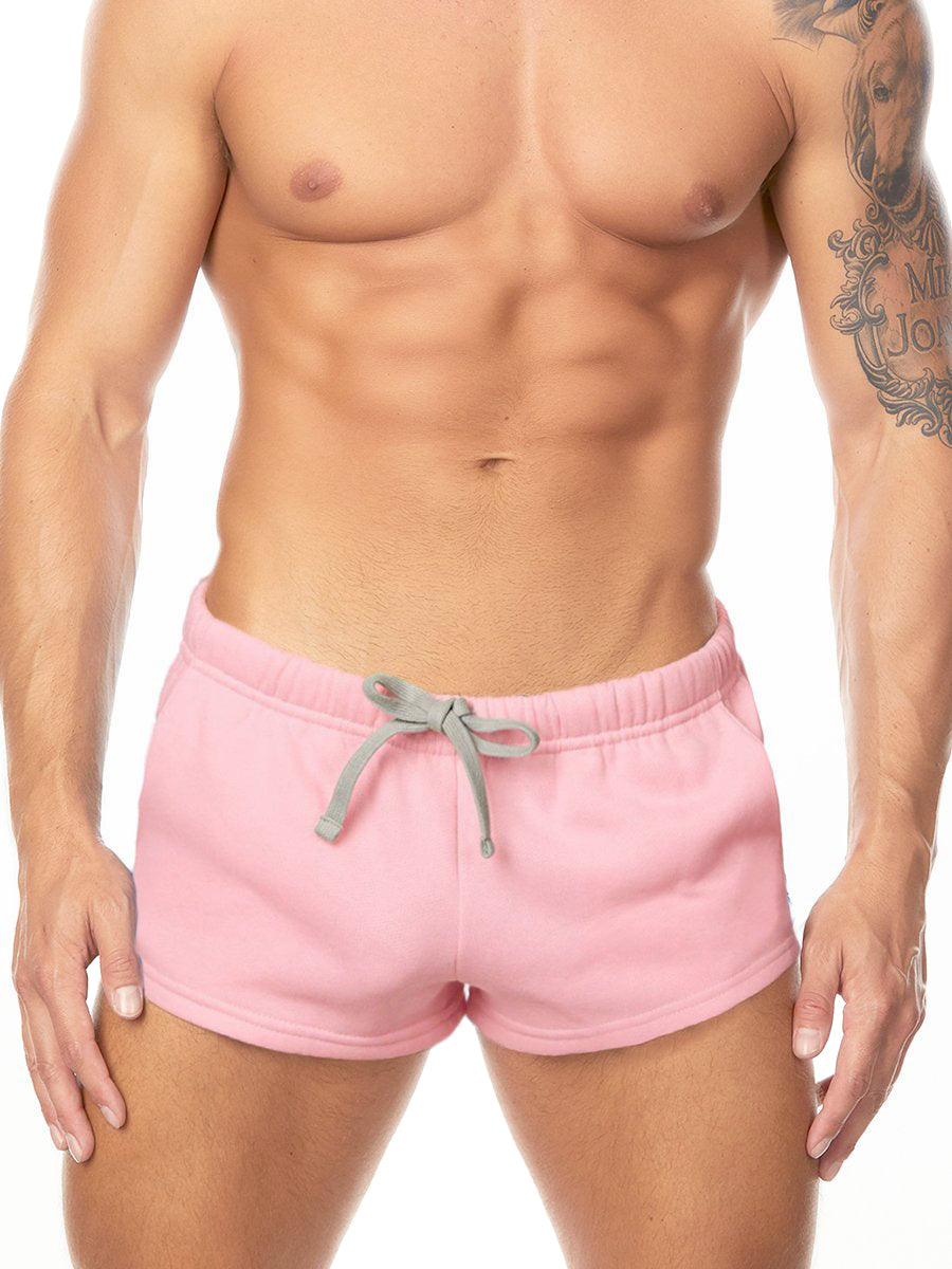 men's pink shorts