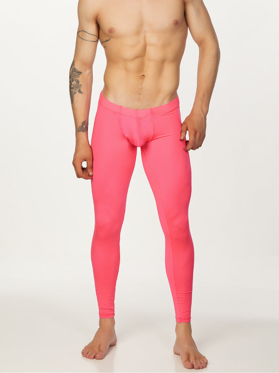 Men's pink leggings