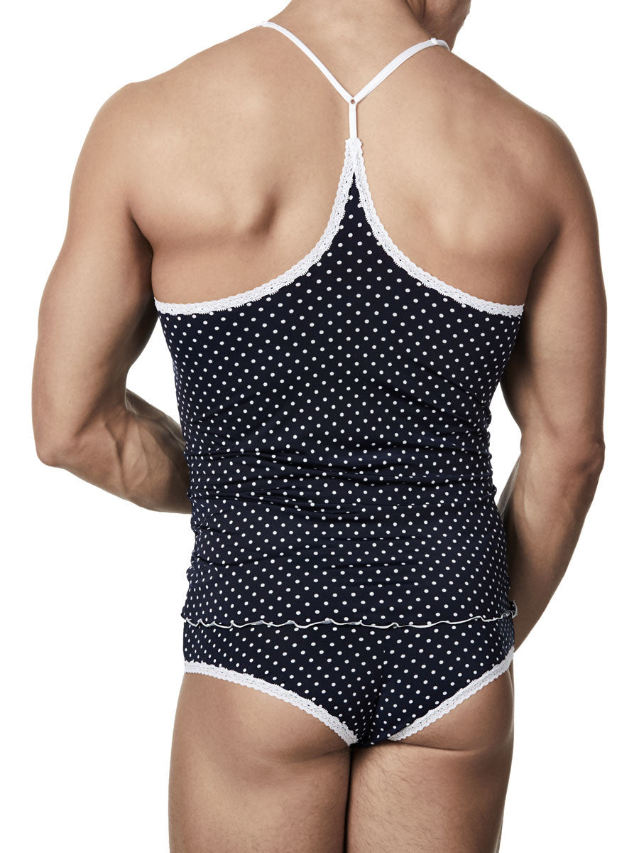 Men's polka dot camisole