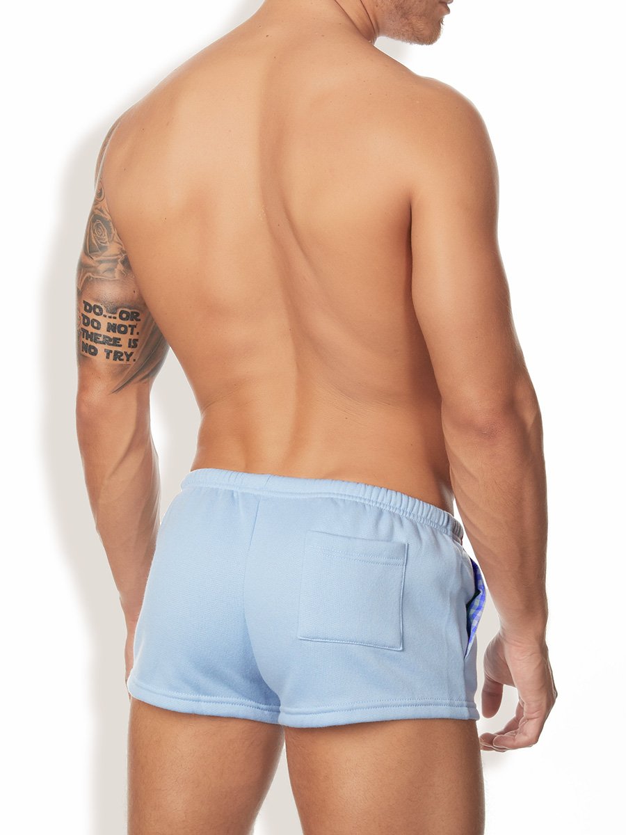 men's blue shorts