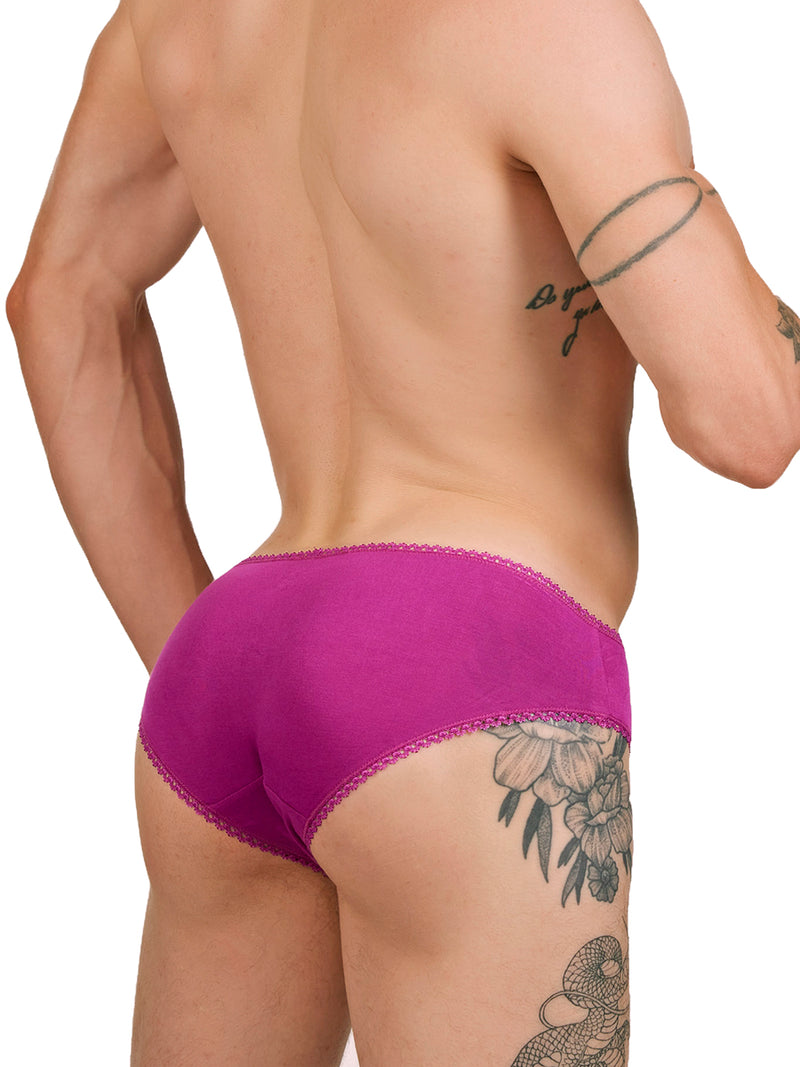 men's pink modal panties - XDress